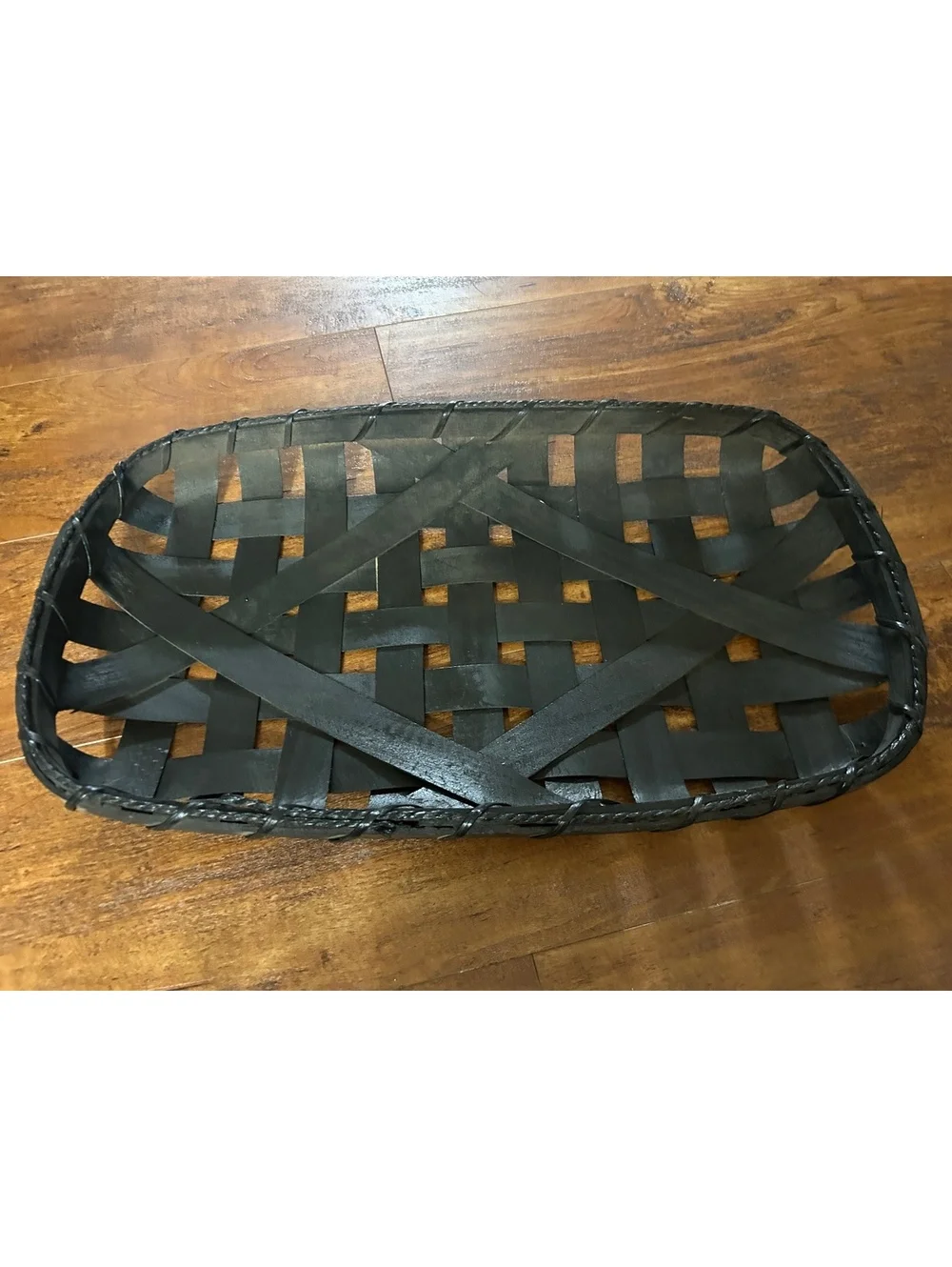 Black Woven Storage Basket